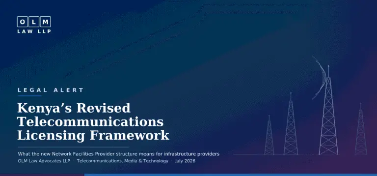Kenya’s Revised Telecommunications Licensing Framework