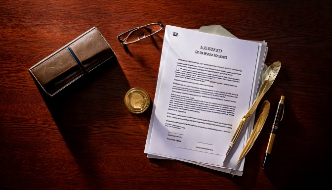 Official business documents with wax seal — licences and permits in Kenya